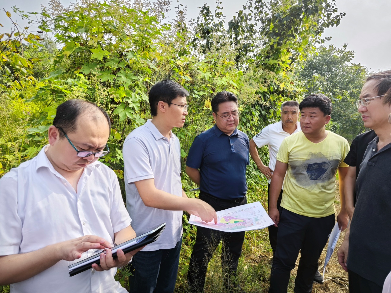 平谷区南独乐河镇南山村调研平急两用新型乡村社区建设