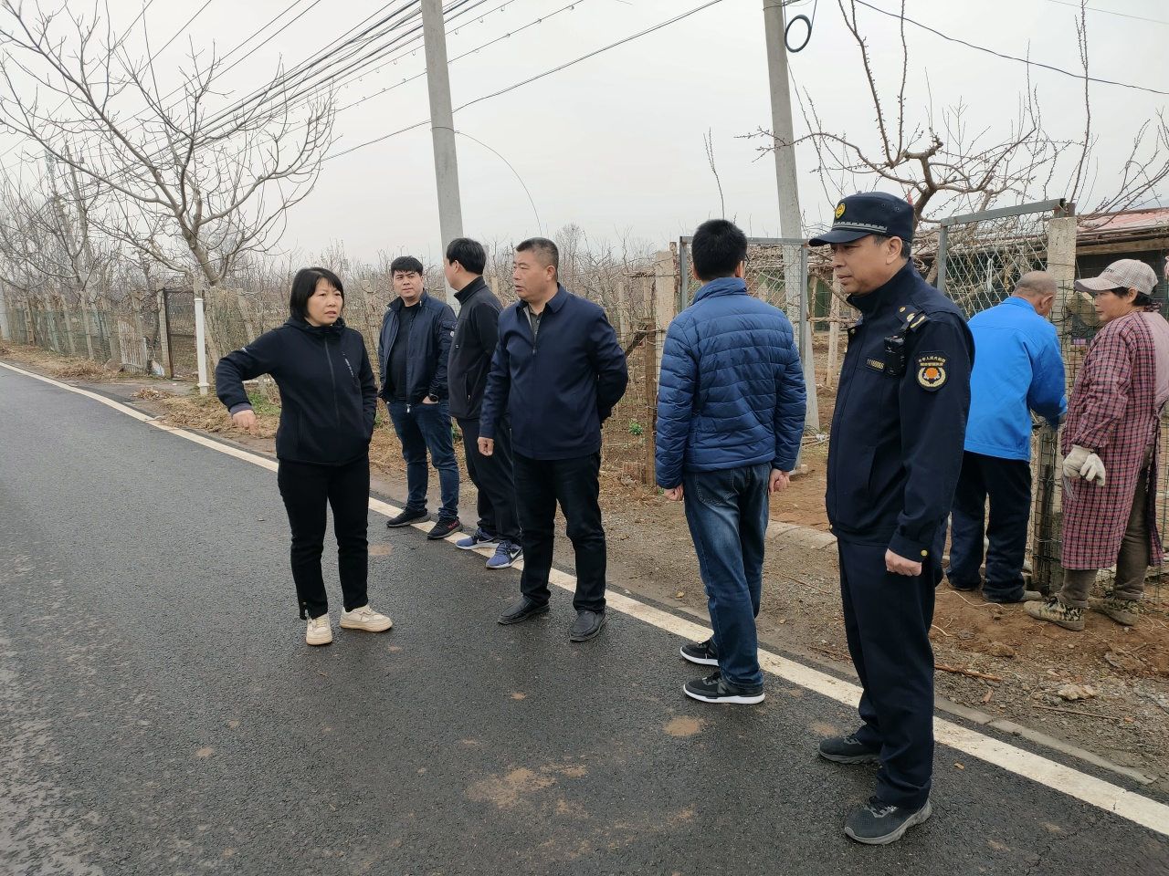 平谷区山东庄镇拉练检查提干劲环境整治焕新颜