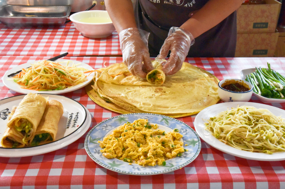 平谷区泉水峪大煎饼重磅回归!用美味唤起"乡愁"